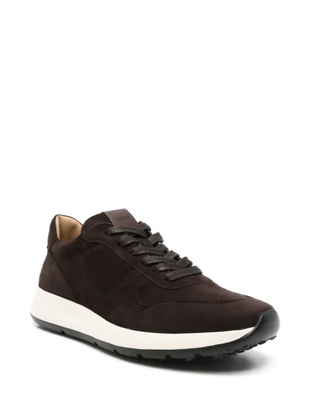 Sneakerși Tod's din piele de căprioară maro