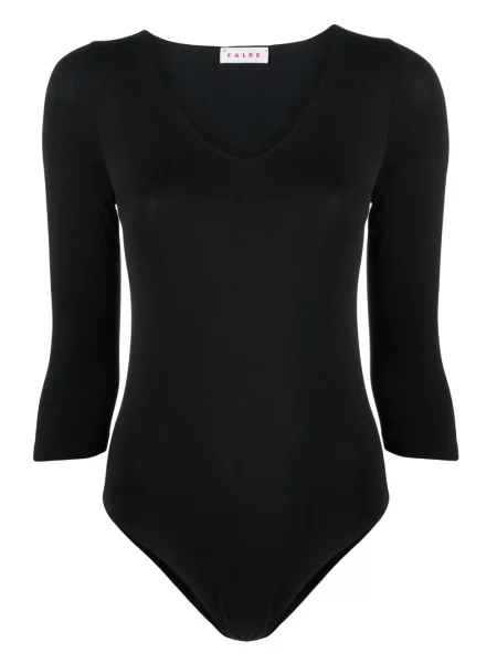 Боди Falke с 3/4 ръкави черно