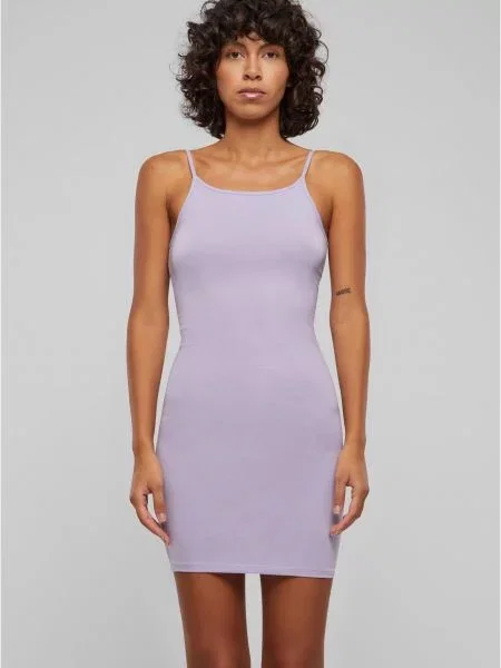 Костюм рокля Urban Classics от джърси виолетово