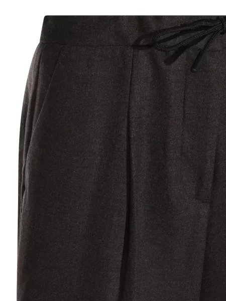 Pantaloni Nine In The Morning cu cordon maro
