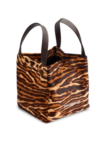Geantă shopper Simon Miller maro