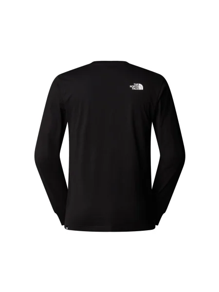 Tricou mânecă lungă The North Face negru
