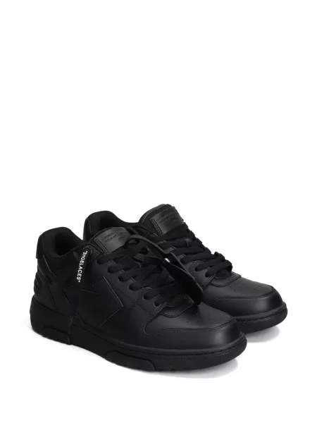 Sneakersy Off-white skórzane biznesowe białe