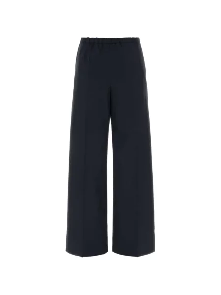 Pantaloni palazzo Moncler albastru
