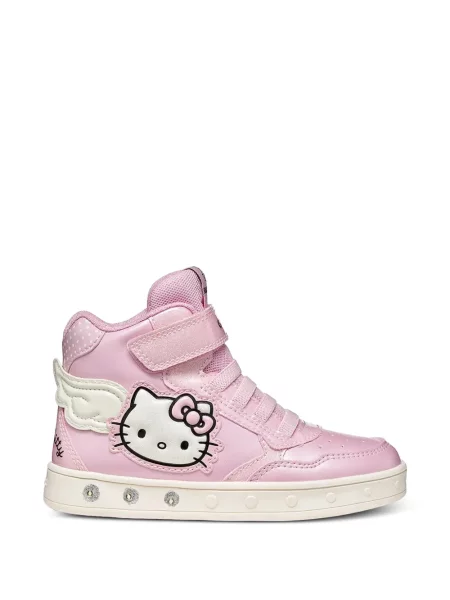 Sneakersy dziecięce Geox różowe