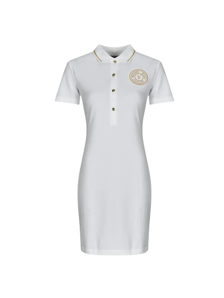 Džínsové šaty Versace Jeans Couture biela