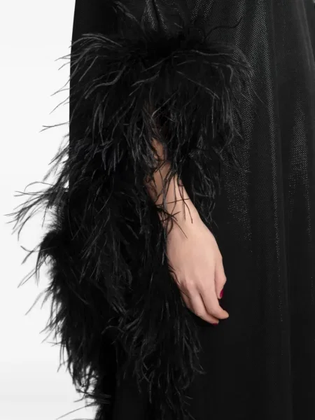 Rochie maxi Gemy Maalouf lungă negru