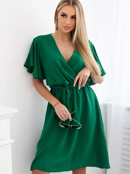 Rochie Kesi Włoski de costum verde