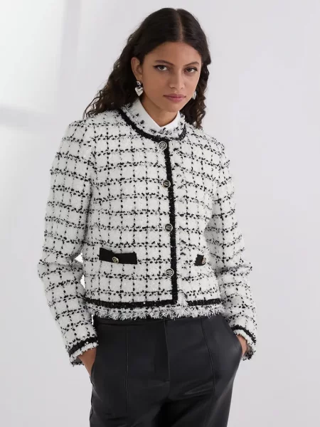 KARL LAGERFELD Sacou Écru alb