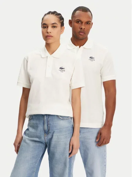 Lacoste Polo marškinėliai Écru Regular Fit