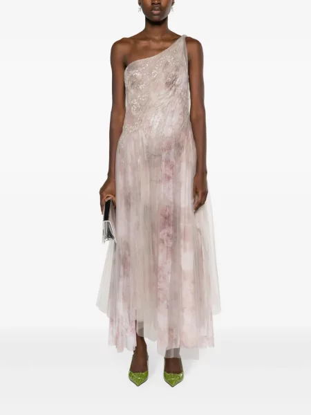 Asimetriškas kostiumas suknele Ralph Lauren Collection violetinė