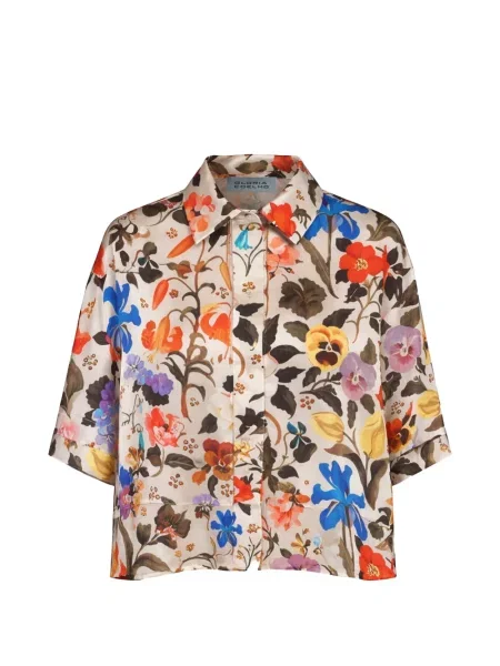 Koszula Gloria Coelho w kwiatki z nadrukiem