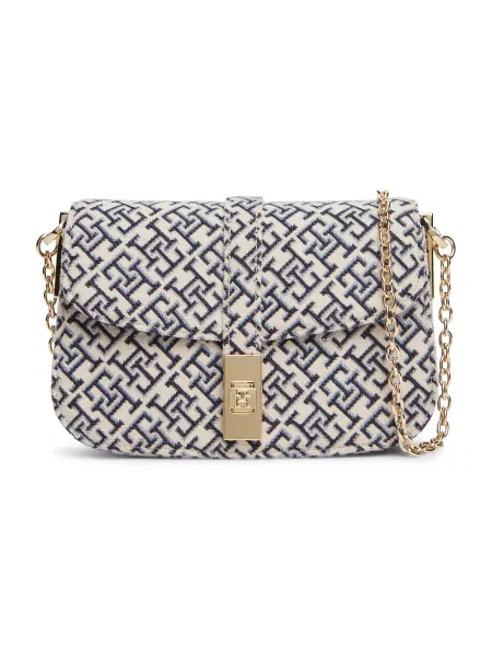 Colier Tommy Hilfiger de lână alb