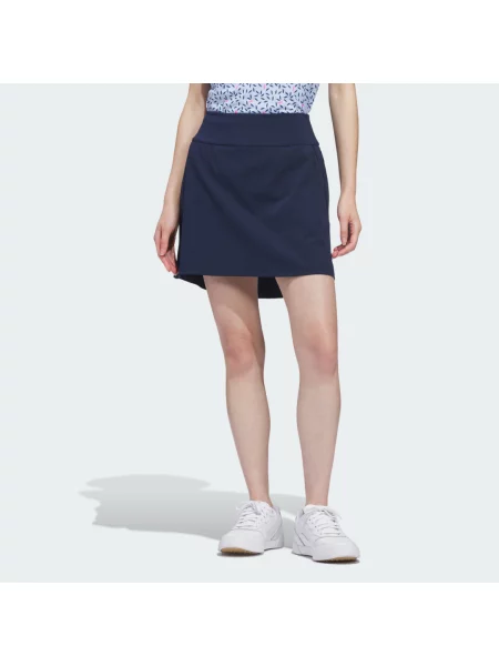 Dzianinowa sukienka Adidas niebieska