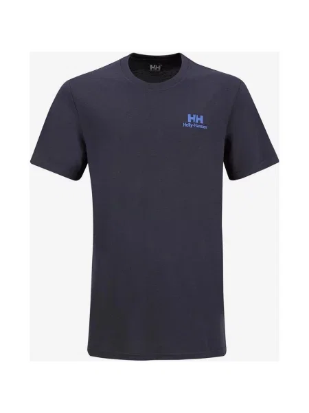 Koszulka Helly Hansen Nord Graphic krótki rękaw S niebieski