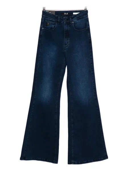 Blugi evazați Lois Jeans albastru