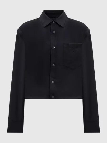 Блуза із шовку Alexander Wang чорна