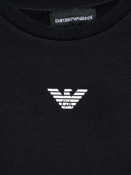 Bluza dziecięca Emporio Armani niebieska