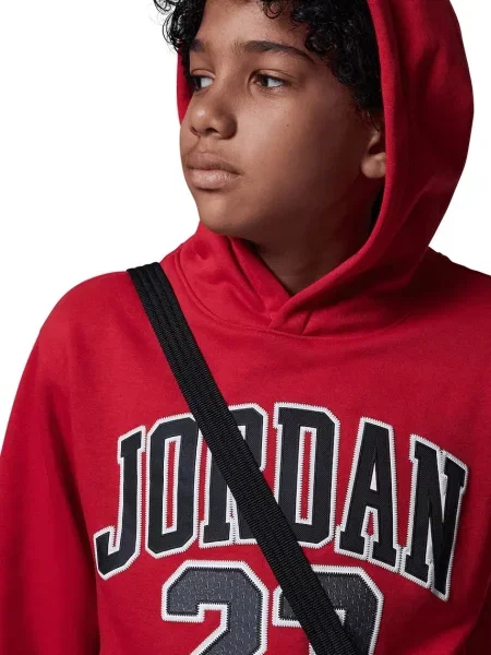 Jordan кофта з капюшоном дитяча з бавовною