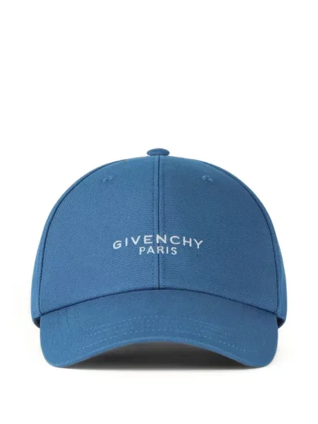 Șapcă Givenchy cu broderie albastru
