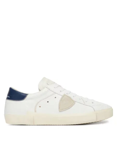 Philippe Model Obuwie Mężczyzna 41 EU Skóra Prsx Sneakers biały