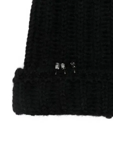 Căciulă Ermanno Scervino cu mărgele negru