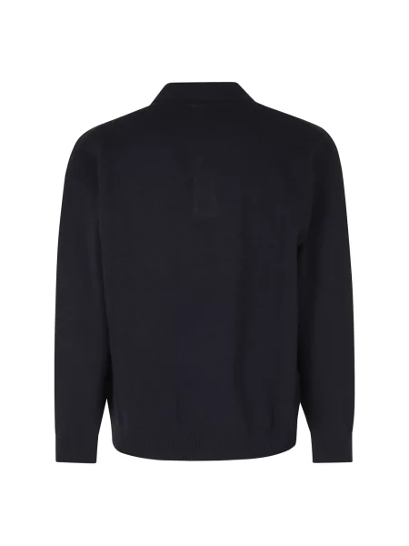 Sweter Roberto Collina wełniany niebieski