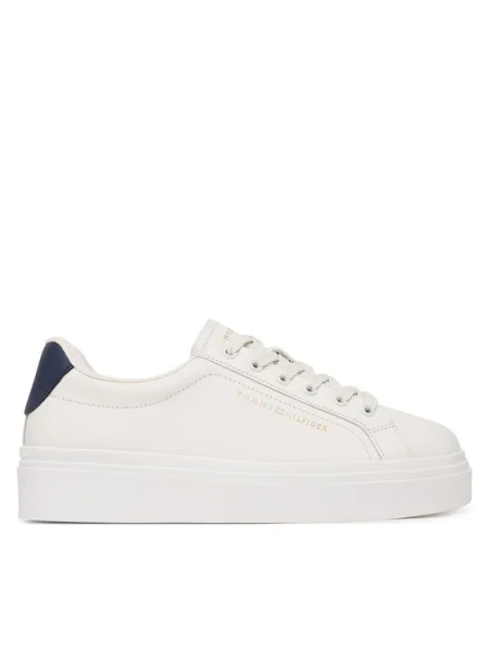 Tommy Hilfiger Sportcipők Chic Cupsole Ekru