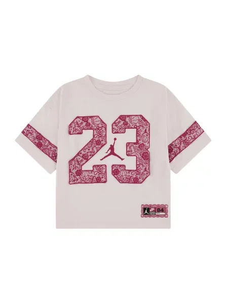 Jordan Tricou roz / negru alb