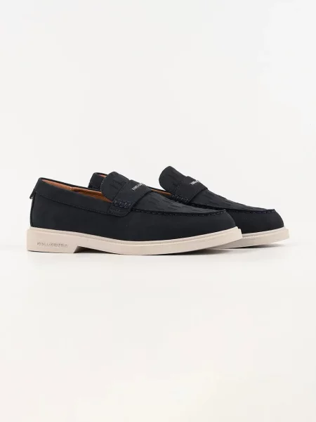 Karl Lagerfeld мокасини нубукові Kori
