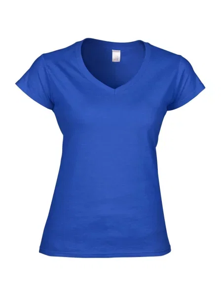 Koszulka Krótki Rękaw VNeck niebieska