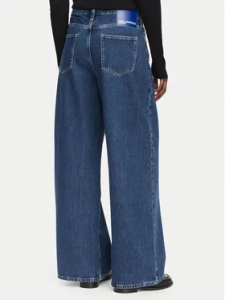 Karl Lagerfeld Jeans Farmer Wide Leg kék