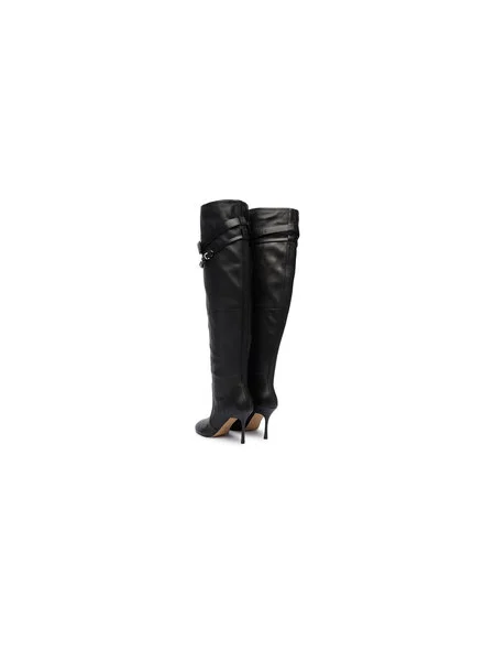 Csizma PINKO Polly 02 fekete