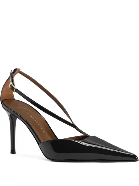 Pantofi cu toc Giuseppe Zanotti din piele negru