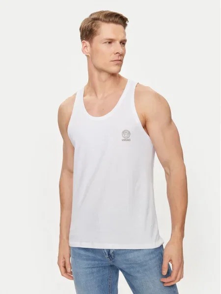Polo Versace alb