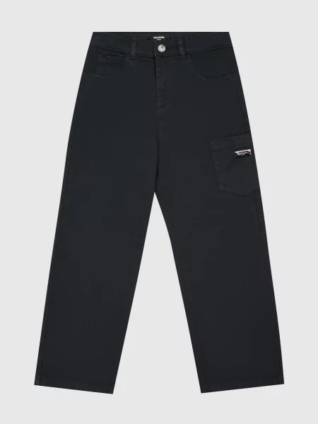 Детские джинсы Balmain черные