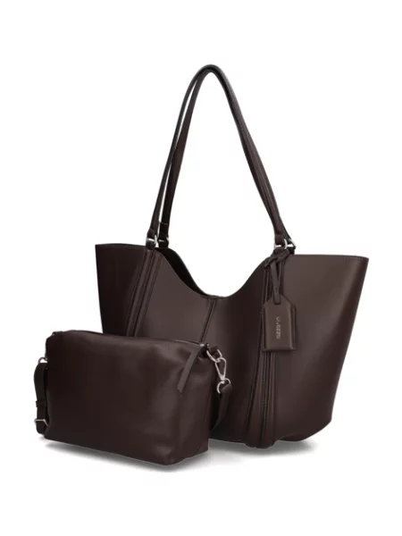 Kabelka Shopper hnědá