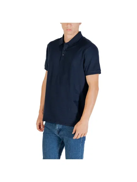 Calvin Klein Jeans polo tričko pánske modrá