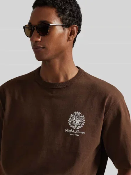T-shirt o kroju regular fit z czystej bawełny Polo Ralph Lauren