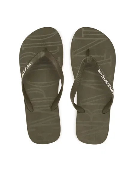 Žabky Emporio Armani zelené