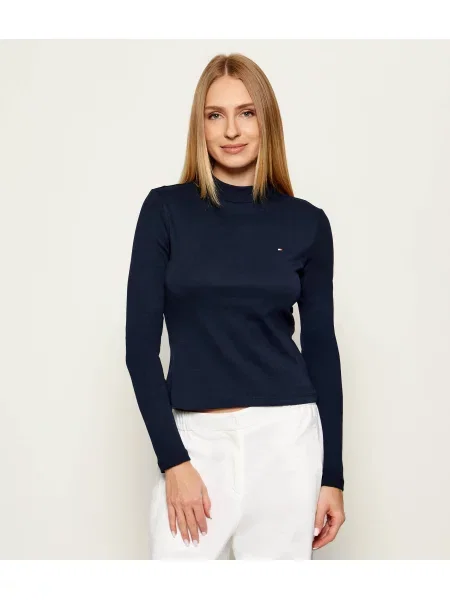 Tommy Hilfiger Bluză Cody Bleumarin