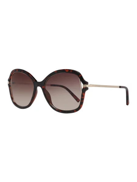 Guess Akcesoria Kobieta ONE SIZE Okulary Przeciwsłoneczne Motylkowe Gradient Ochrona UV brązowy