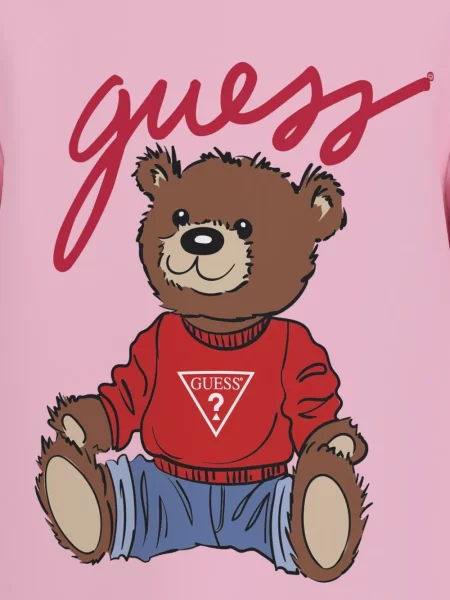 Μπλούζα Guess ροζ