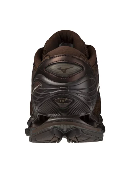 Sneakersy Mizuno skórzane brązowe