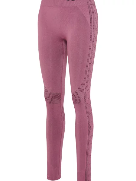 Legginsy mid-rise Hummel Shaping różowe