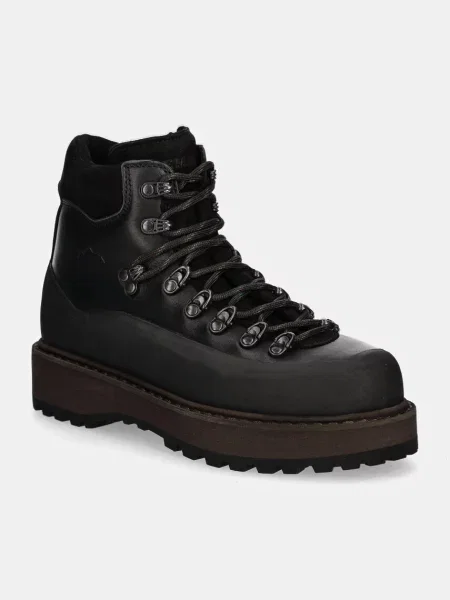 Diemme botine Roccia Vet Due Gomma femei cu plat izolare usoara negru