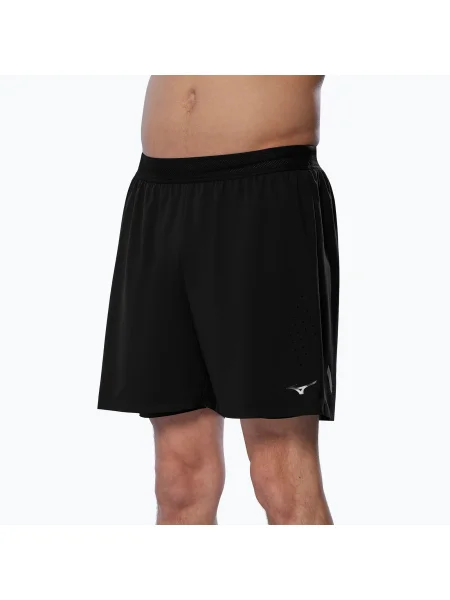 Шорти для бігу Mizuno Tech Light black чорні
