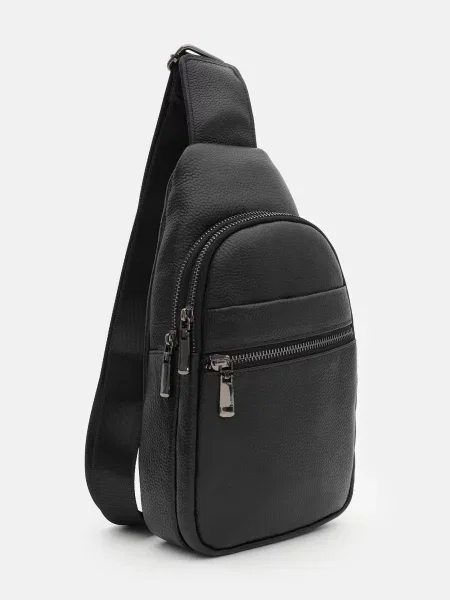 Borsa Leather Рюкзак Шкіра чорний