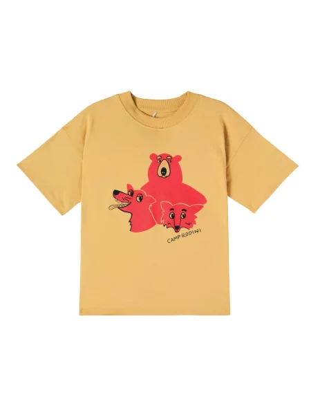 Μπλούζα Mini Rodini μπεζ