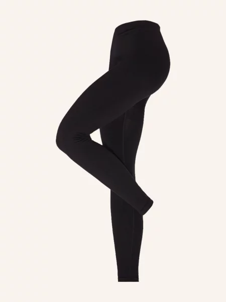 Falke Legginsy Modelujące Seamless Shaping schwarz czarne